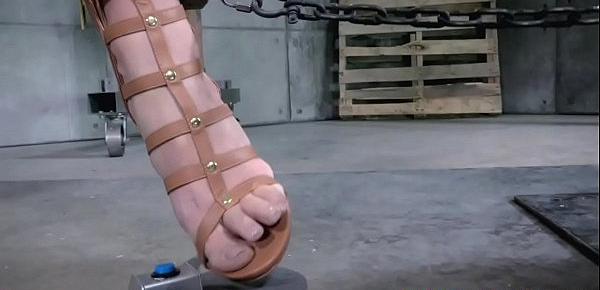  Wooden peg clamped subs body punished